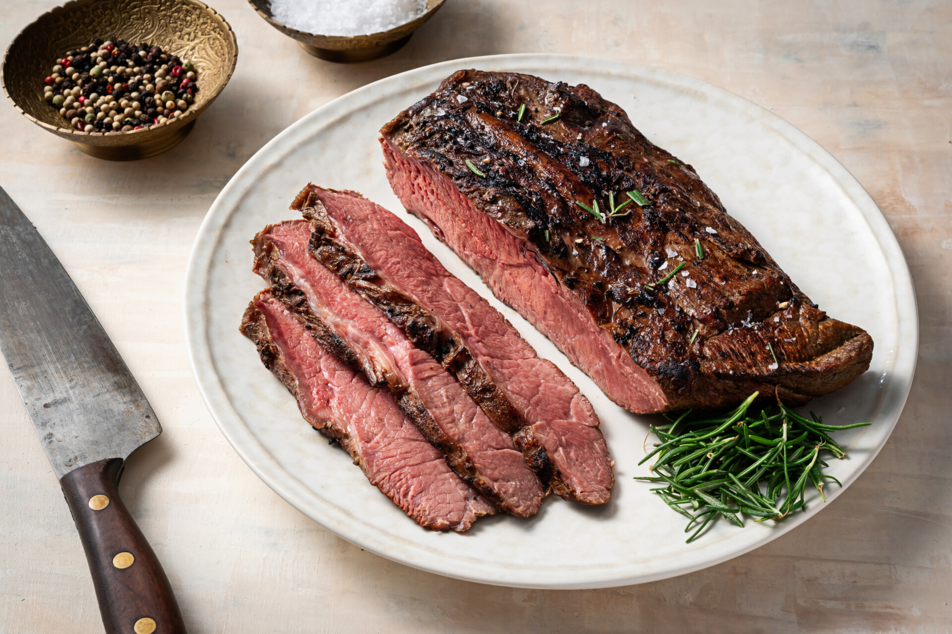 Seared Beef Flat Iron