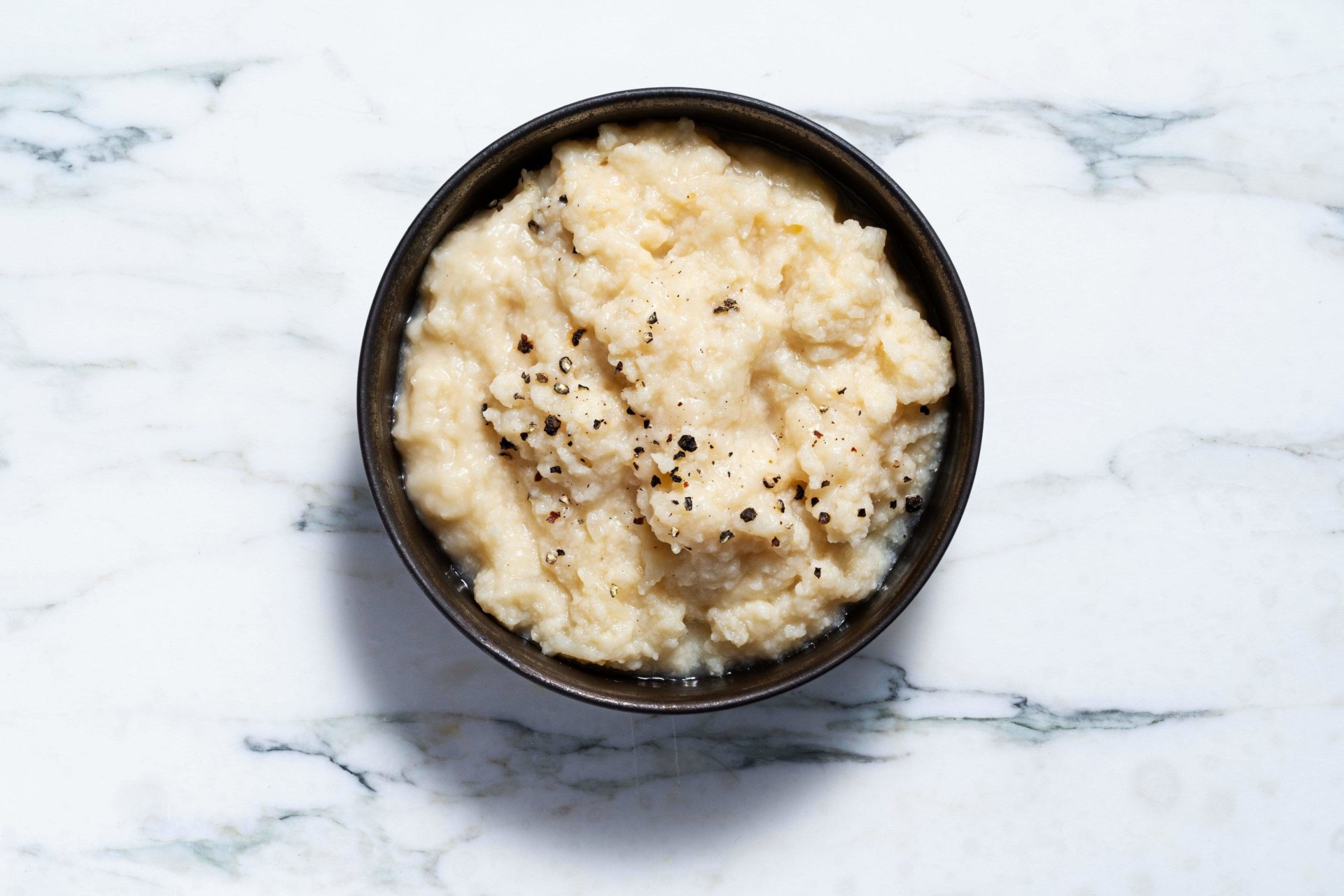 Mashed Parmesan Cauliflower