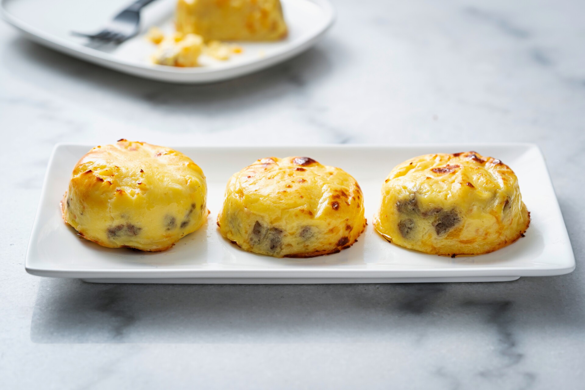 Sous Vide Egg Bite Turkey Sausage & Cheese